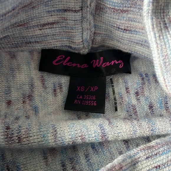 Elena Wang Boxy Cropped Turtleneck Sweater - Picture 6 of 7